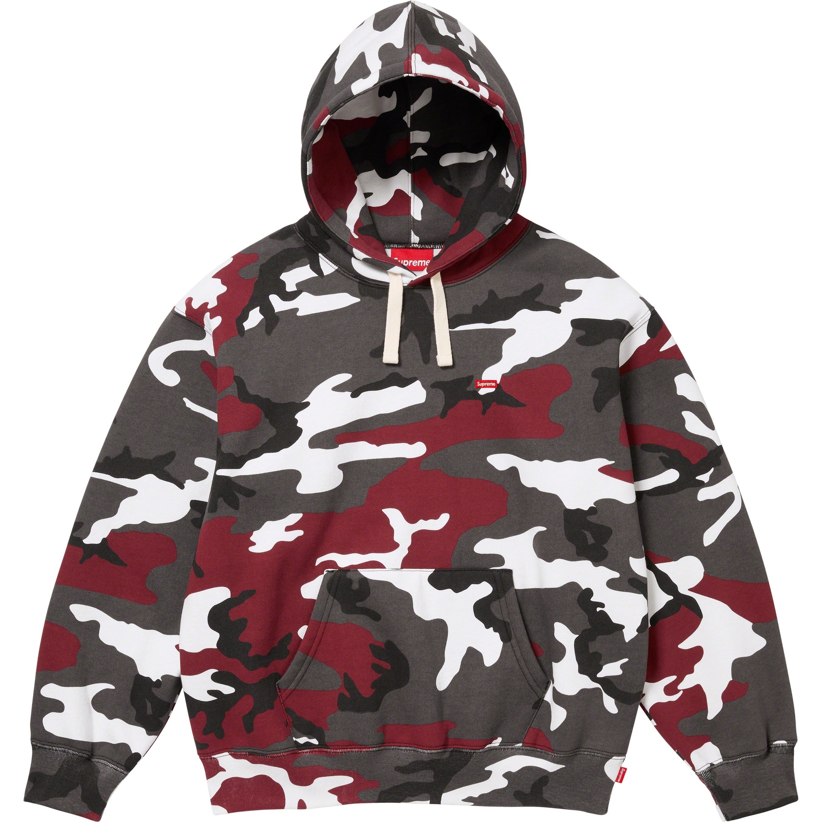Small Box Drawcord Hooded Sweatshirt view 4
